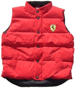 Ferrari Ferrari Micro Twill Gilet Red