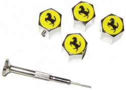 Ferrari Locking Dust Caps