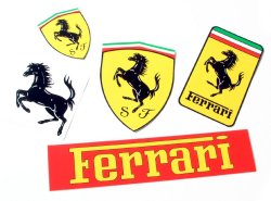 Ferrari Sticker Set