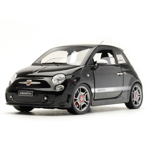 Fiat 500 Abarth 2008 - Black 1:18