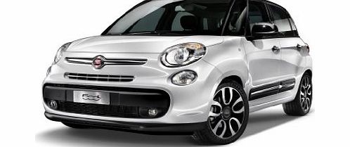 Fiat (Genuine OE) White Fiat 500L Model Car 1:43 Genuine Official Product