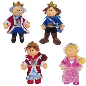 Fiesta Crafts Royalty Tellatale Puppets Box Set