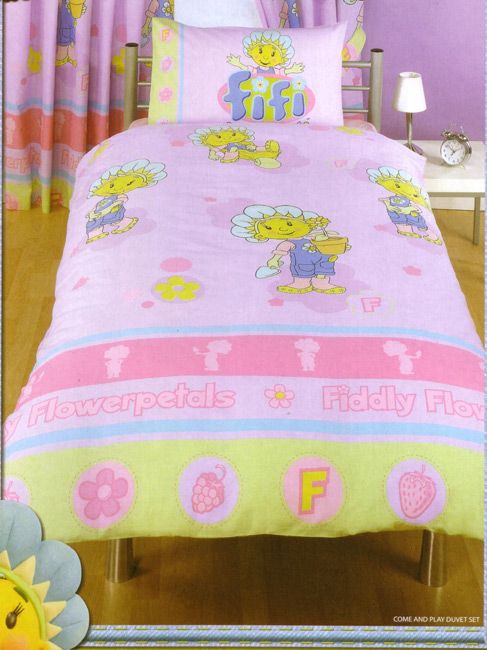 Fifi and the Flowertots Come and Play Duvet Cover and Pillowcase Bedding