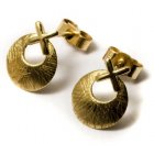 Cheek Earrings 9ct Gold