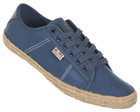 Espa Blue Canvas Trainers