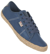 Fila Espa Blue Canvas Trainers