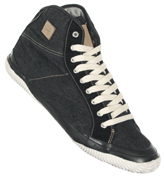 Fila Reale Mid Denim Black High Top Trainers