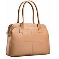 Classic Slim Briefcase Camel