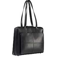 Classic Zipped Briefcase Black