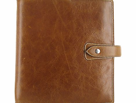 Malden Leather A5 Organiser, Ochre