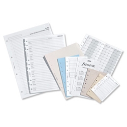 Personal Organiser Refill Insert A-Z