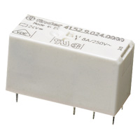 Finder 41.52 12V LOW PROFILE DPDT 8A RELAY RC