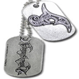 Finntroll F & Logo Dog-Tag