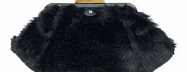 Fiorelli Faux Fur Clutch Bag