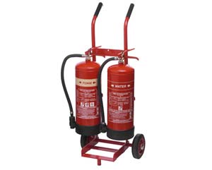 extinguisher trolley