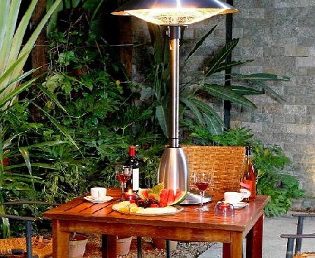 Home & Garden Direct Fire Mountain Electric Halogen Table Top Patio Heater