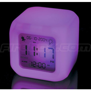 Firebox Aurora Colour Changing Clock (Nightlight)