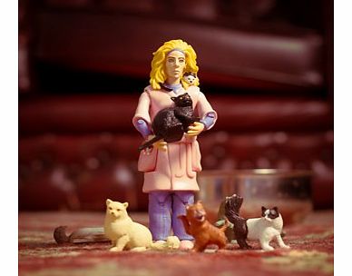 Crazy Cat Lady Action Figure