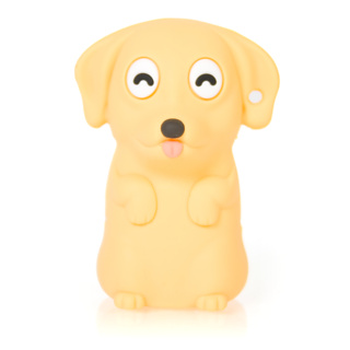 Dog USB Flash Drive (4GB Golden)