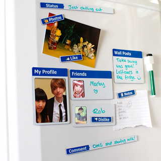 Firebox Fridgebook Magnets