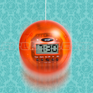 Firebox Hanging Alarm Clock