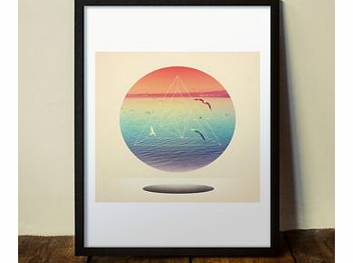 Lapse In Perception (Large in a Black Frame)