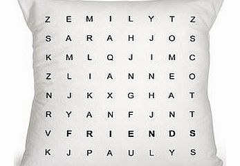 Personalised Word Search Print (Cushion)