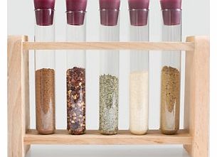 Scientific Spice Rack (Natural/Purple)