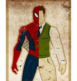 Spider Parker (Large in a Black Frame)