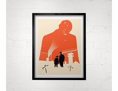 The Walking Dead (Large in a Black Frame)