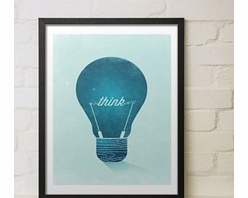 Think (Large in a Black Frame)