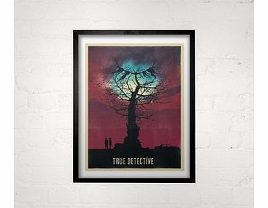 True Detective (Large in a Black Frame)