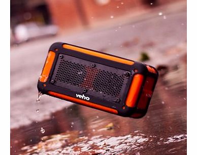 Veho Vecto Speaker & Charger (Orange (inc. Micro