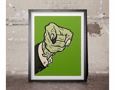 Zombiecracy (Large in a Black Frame)
