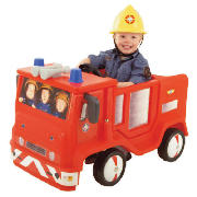 Fireman Sam Jupiter Ride-In with Sound Helmet