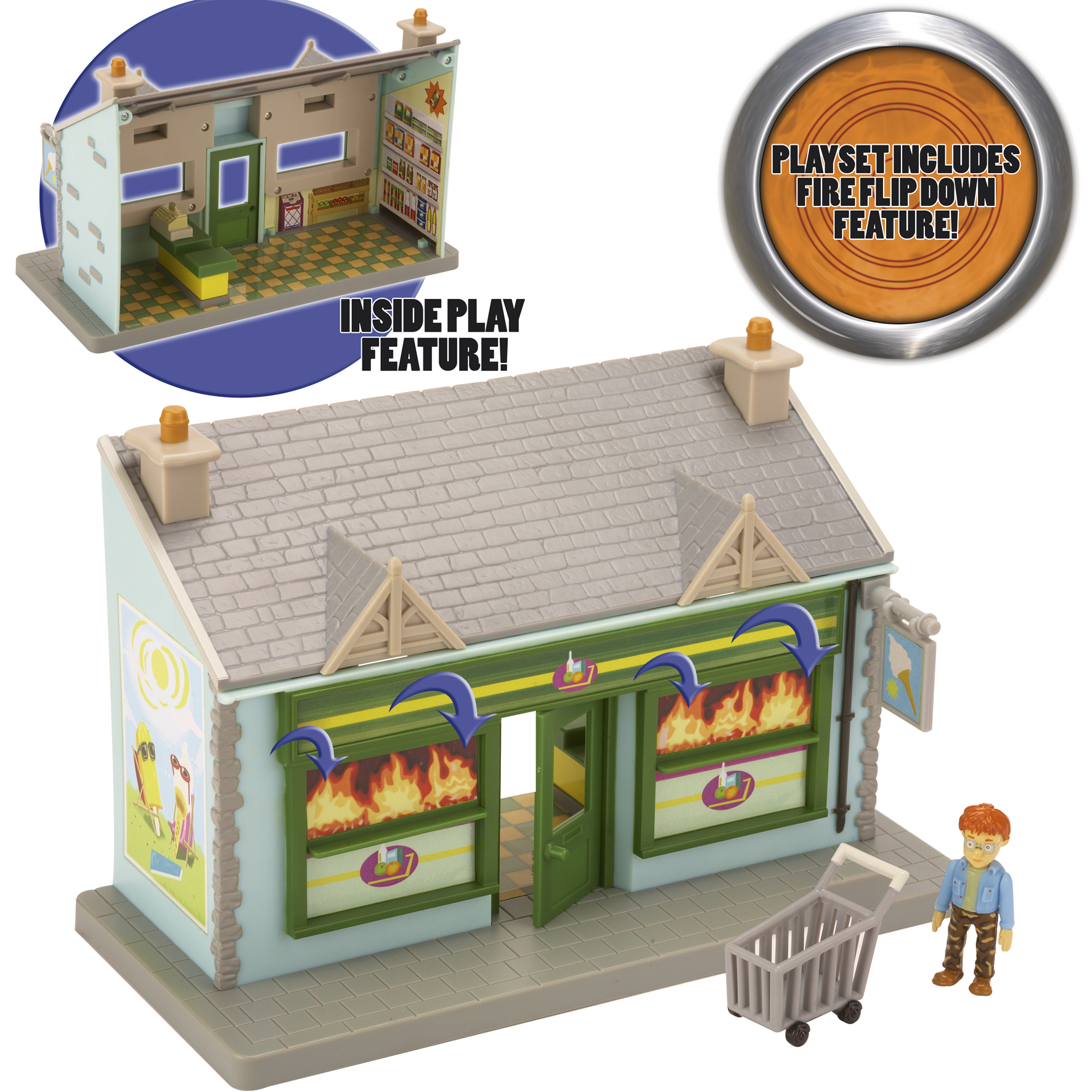 Playset W/figure - Supermarket