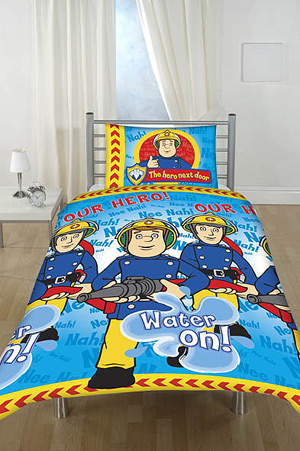 fireman sam Single Duvet Cover Set