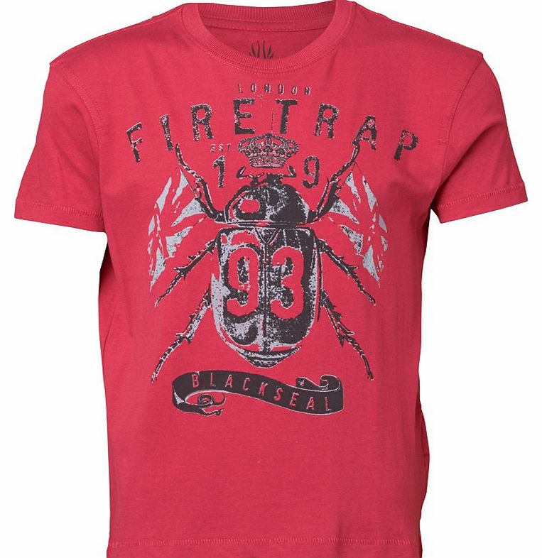 Boys T-Shirt Chilli Red