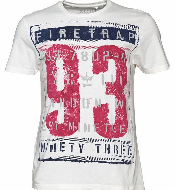 Mens 93 T-Shirt Bone White