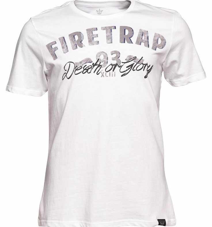 Mens Biker T-Shirt Optic White