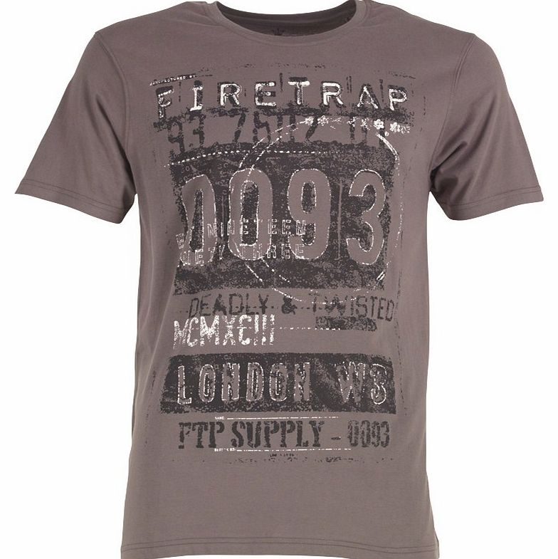 Mens Milly T-Shirt Castlerock