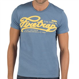 Mens Player T-Shirt Stone Blue