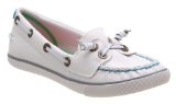 Rocket Dog Preppy Boat Shoe White - 3 Uk