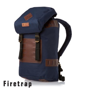 Firetrap Rucksacks - Firetrap Ryan Rucksack - Navy