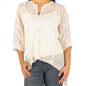 Firetrap Womens Chennai Embroidered Blouse Star