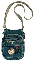 Firetrap Womens Denim Shoulder Bag