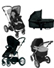 City Elite Black Pushchair and