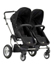 City Twin Pushchair Black