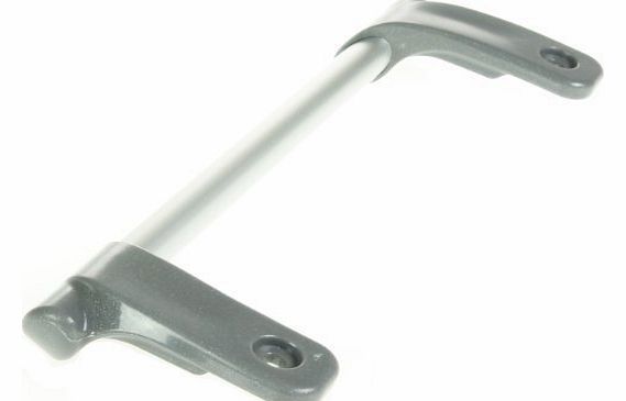 Door Grab Handle for Hotpoint Fridge Freezers (Silver / Grey)