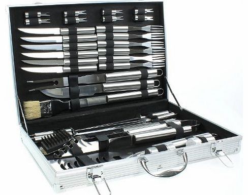  Deluxe 32 Piece BBQ Utensil Set